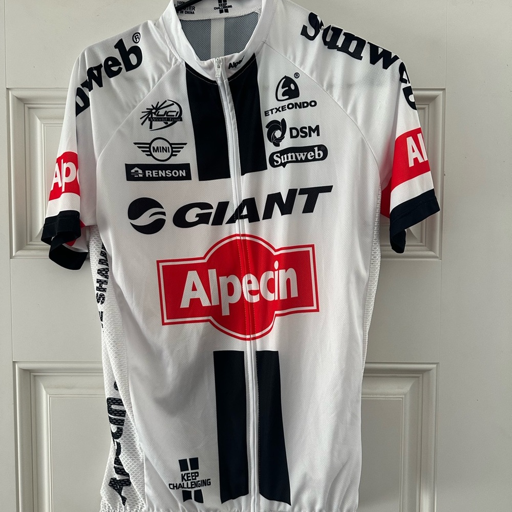 Men's Cycling Jersey - Black and White